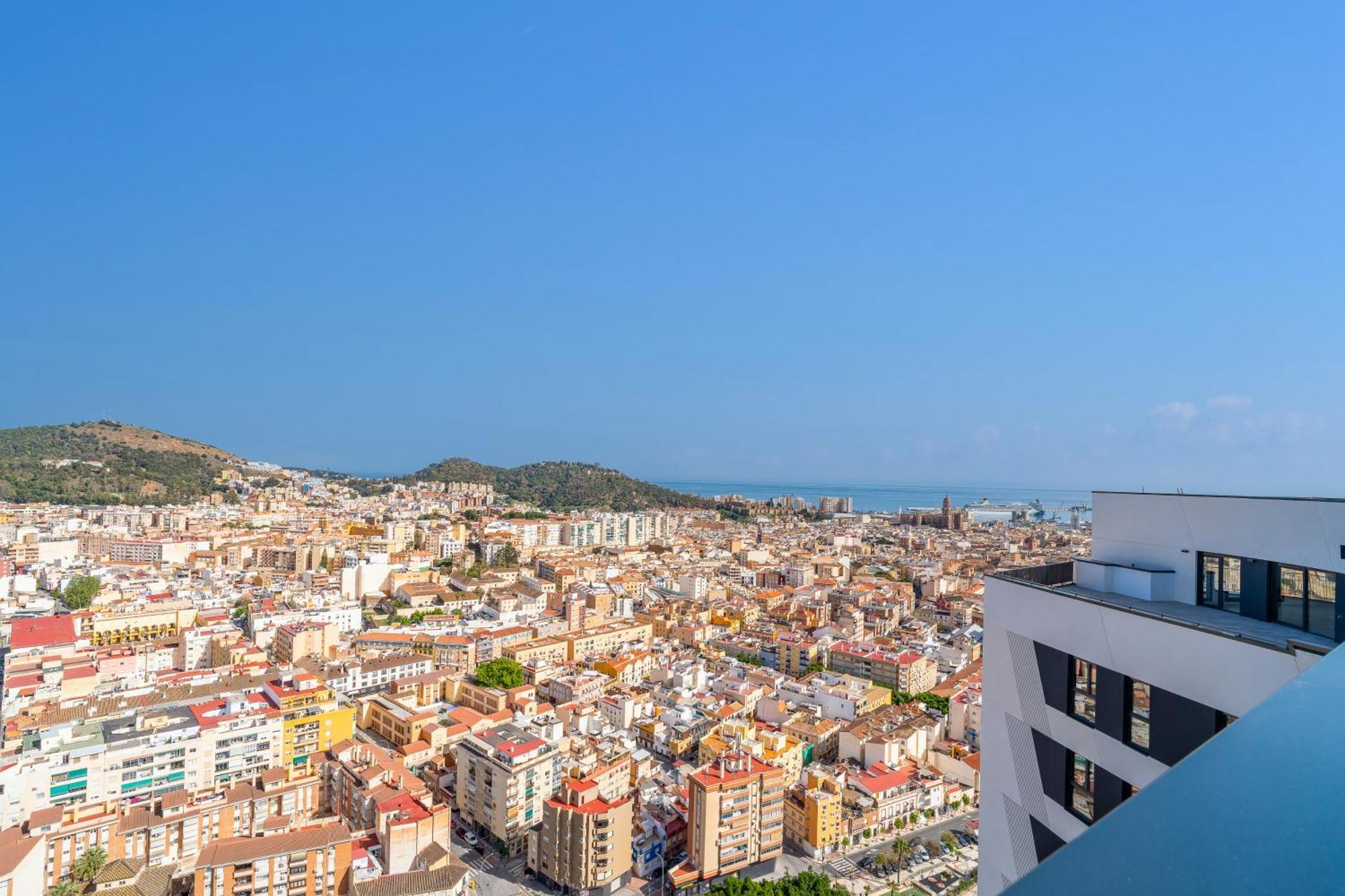 Malaga Tower Viewアパートメント エクステリア 写真