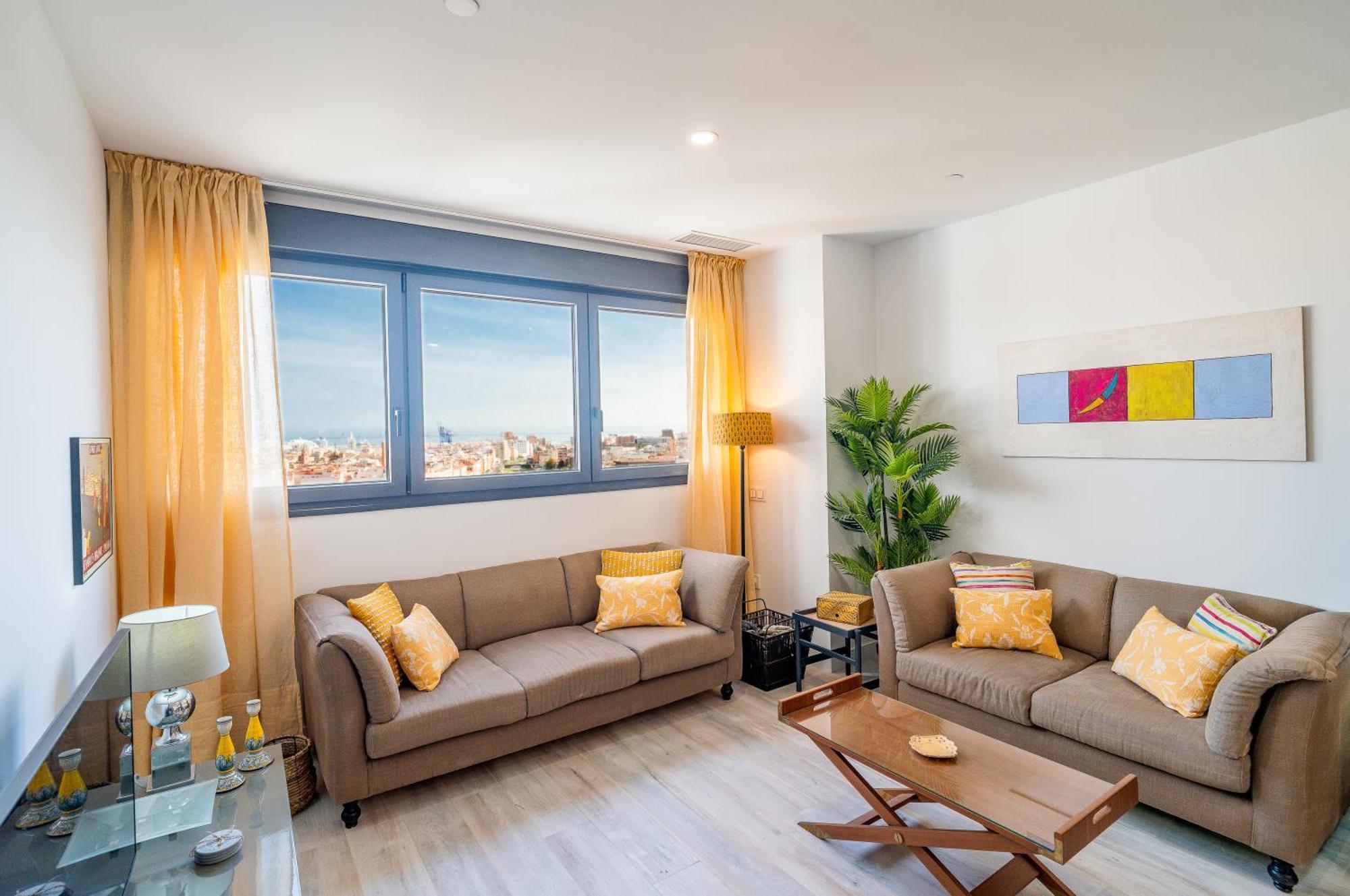 Malaga Tower Viewアパートメント エクステリア 写真